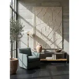 Netto Marken-Discount Wollteppich Hoch-Tief Natur 160 x 230 cm - DEBEN Kadima Design Angebot