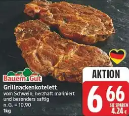 Edeka Bauern Gut Grillnackenkotelett Angebot