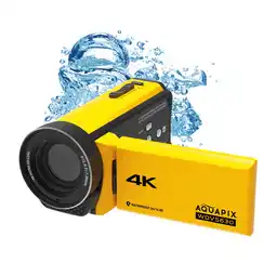 Netto Marken-Discount Aquapix WDV5630 Unterwasser DV-Camcorder Gelb Angebot