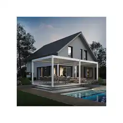 Netto Marken-Discount Weide E-Deluxe elektrische Pergola Voll-Aluminium 3,6x7,2m mit Lamellendach weiß? Angebot