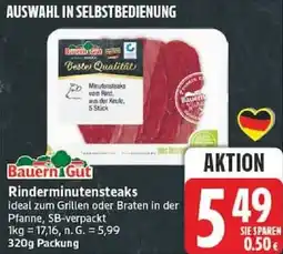 Edeka Bauern Gut Rinderminutensteaks Angebot