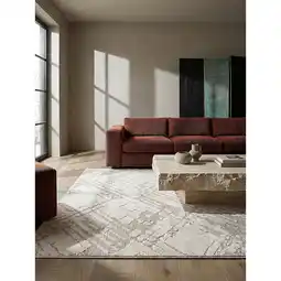 Netto Marken-Discount Teppich Rauten Creme 120 x 170 cm - ARLEN Kadima Design Angebot