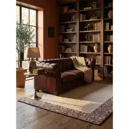 Netto Marken-Discount Wollteppich Kurzflor Rot 160 x 230 cm - BROK Kadima Design Angebot