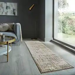 Netto Marken-Discount Läufer geometrisch Erdtöne 60 x 230 cm - ADUR Kadima Design Angebot