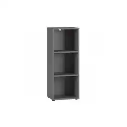 Netto Marken-Discount Aktenregal Universal FRANKFURT schmal 45x120x40 cm Graphit, 3 Ordnerhöhen Angebot
