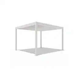 Netto Marken-Discount Weide E-Deluxe elektrische Pergola Voll-Aluminium 3,6x4m mit Lamellendach Ivory Sand? Angebot