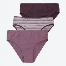 NKD Damen-Rioslip mit hohem Baumwollanteil, 3er-Pack Angebot