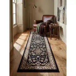 Netto Marken-Discount Läufer Orient Dunkelblau 60 x 230 cm - GLAZERT Kadima Design Angebot