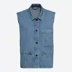NKD Damen-Jeans-Weste mit Knopfleiste Angebot