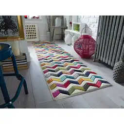 Netto Marken-Discount Läufer maschinengewebt Bunt 66 x 230 cm - MEON Kadima Design Angebot