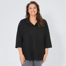 NKD Damen-Shirt mit Polo-Kragen, große Größen Angebot