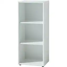 Netto Marken-Discount Aktenregal Muenchen 3 Ordnerhöhen & Glasauflage (Oben) Weiß Angebot