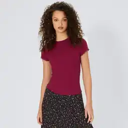 NKD Damen-T-Shirt mit hohem Viskose-Anteil Angebot