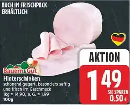 Edeka Bauern Gut Hinterschinken Angebot