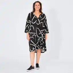 NKD Damen-Kleid mit All-Over-Print, große Größen Angebot