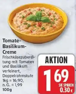 Edeka Tomate Basilikum Creme Angebot