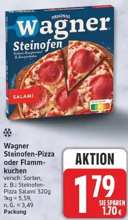 Edeka Wagner Steinofen-Pizza oder Flammkuchen Angebot