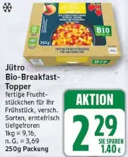 Edeka Jütro Bio-Breakfast Topper Angebot