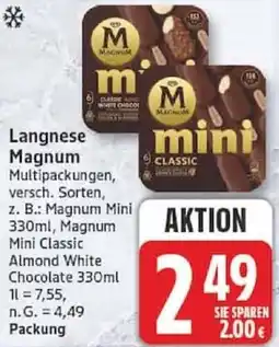 Edeka Langnese Magnum Angebot