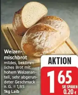 Edeka Weizenmischbrot Angebot