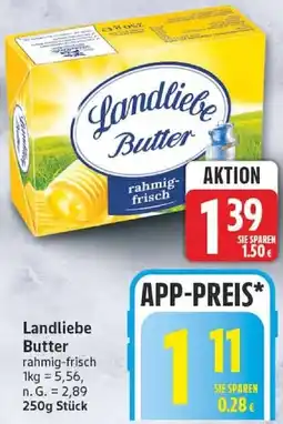 Edeka Landliebe Butter Angebot