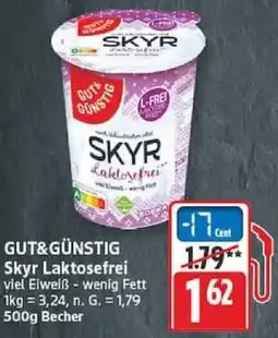Edeka GUT&GÜNSTIG Skyr Laktosefrei Angebot