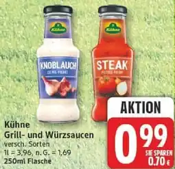 Edeka Kühne Grill und Würzsaucen Angebot