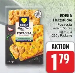 Edeka EDEKA Herzstücke Focaccia Angebot