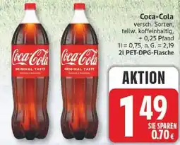 Edeka Coca-Cola Angebot