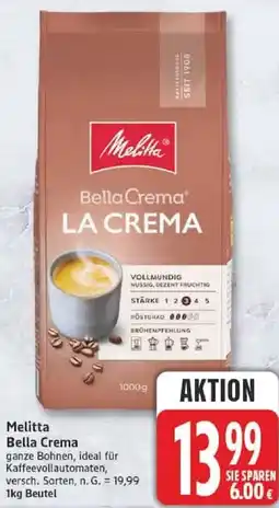 Edeka Melitta Bella Crema Angebot