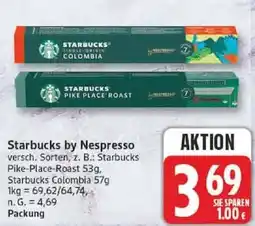 Edeka Starbucks by Nespresso Angebot