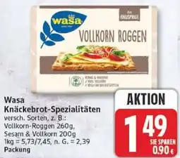 Edeka Wasa Knäckebrot-Spezialitäten Angebot