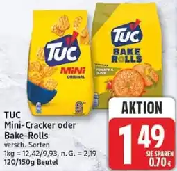 Edeka TUC Mini-Cracker oder Bake-Rolls Angebot