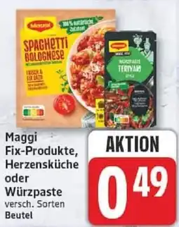 Edeka Maggi Fix-Produkte, Herzensküche oder Würzpaste Angebot
