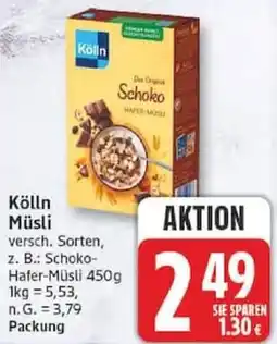 Edeka Kölln Müsli Angebot