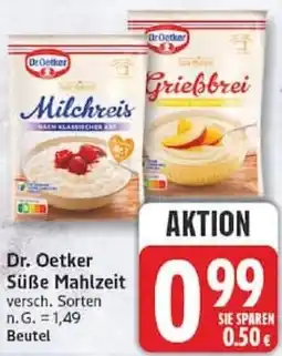 Edeka Dr. Oetker Süße Mahlzeit Angebot
