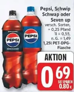 Edeka Pepsi, Schwip Schwap oder Seven up Angebot