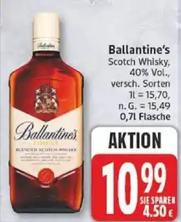 Edeka Ballantine's Angebot