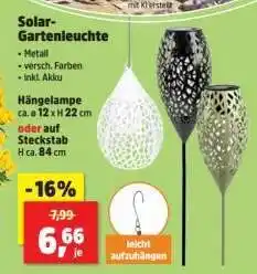 Thomas Philipps Solar-Gartenleuchte Angebot