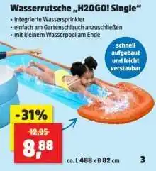 Thomas Philipps Wasserrutsche „H2OGO! Single“ Angebot
