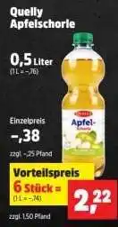 Thomas Philipps Quelly Apfelschorle Angebot
