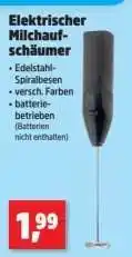 Thomas Philipps Elektrischer Milchaufschäumer Angebot