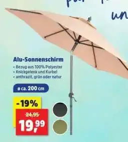 Thomas Philipps Alu-Sonnenschirm Angebot