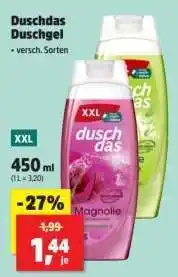 Thomas Philipps DUSCHDAS Duschgel Angebot