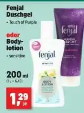 Thomas Philipps Fenjal Duschgel oder Bodylotion Angebot