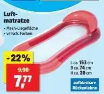 Thomas Philipps Luftmatratze Angebot