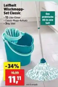 Thomas Philipps Leifheit Wischmopp-Set Classic Angebot