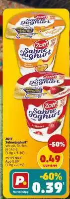 PENNY ZOTT Sahnejoghurt Angebot