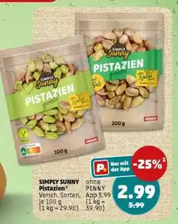 PENNY SIMPLY SUNNY Pistazien Angebot