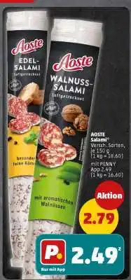 PENNY Aoste Salami Angebot